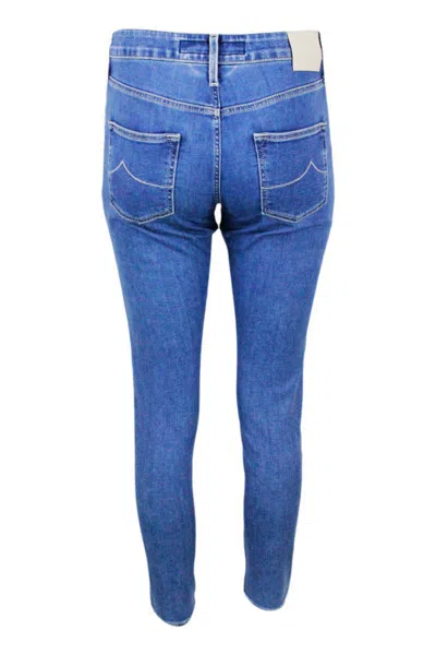 Jacob Cohen Trousers In Navy