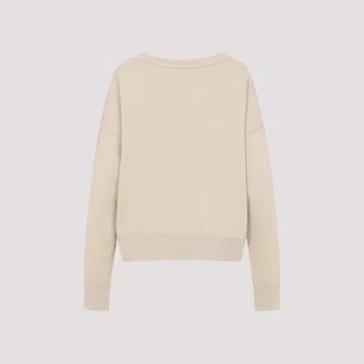 Maison Margiela Sweatshirt With Handwritten Logo Unisex In Beige