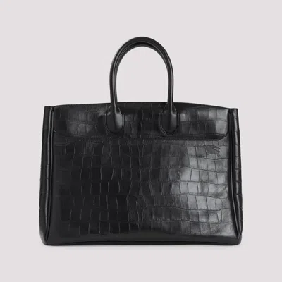 Burberry Rocking Horse Tote Bag Women In Black