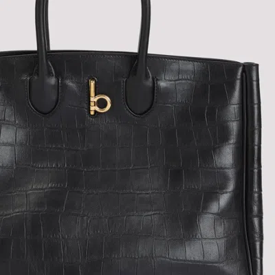 Burberry Rocking Horse Tote Bag Women In Black
