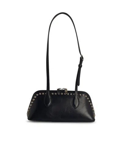 Shop Bally 'praline' Black Leather Bag