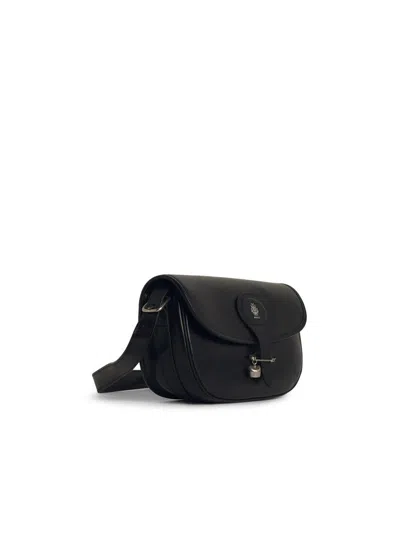 Bally 'crossbody Bag Structured Shape Adjustable Strap' In Black