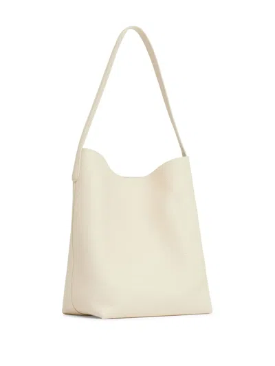 Mansur Gavriel Small Everyday Cabas Leather Tote In White