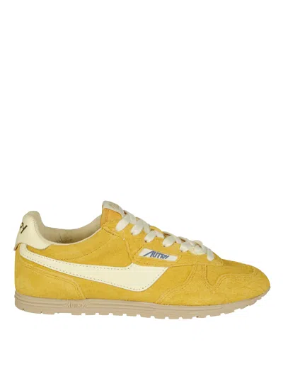 Autry Mineral Yellow Windspin Sneaker In Yellow