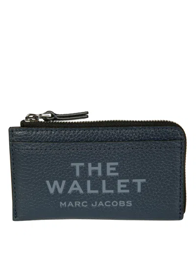 Marc Jacobs The Top Zip Multi Wallwt In Blue