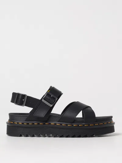 Dr. Martens Voss Ii Black Athena Sandal In Black