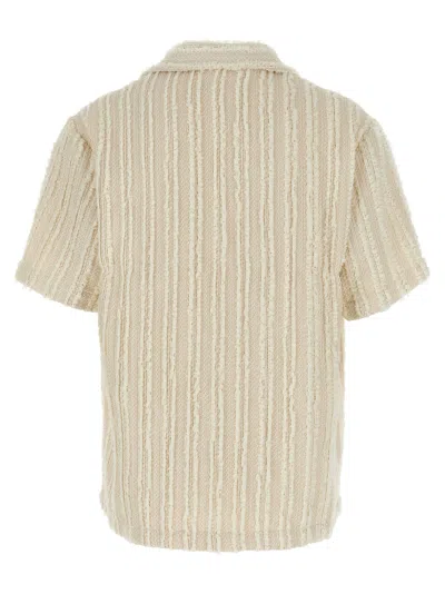 Séfr Off-white Noam Shirt In Beige
