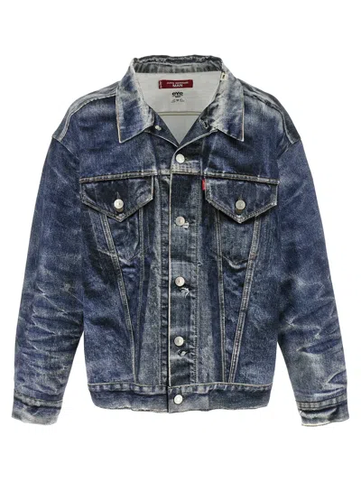 Junya Watanabe Levi's® Denim Effect Jacket In Blue