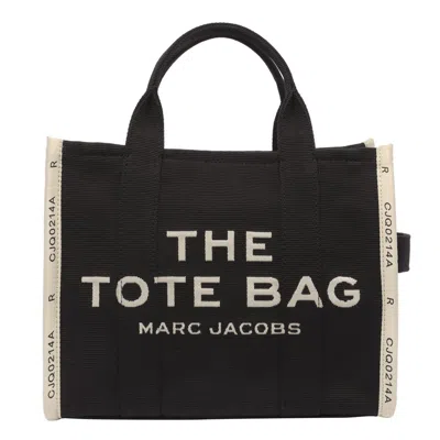 Marc Jacobs Womens Black The Jacquard Large Tote Bag In Black
