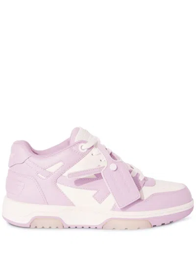Off-white Out Of Office Sneakers In Purple