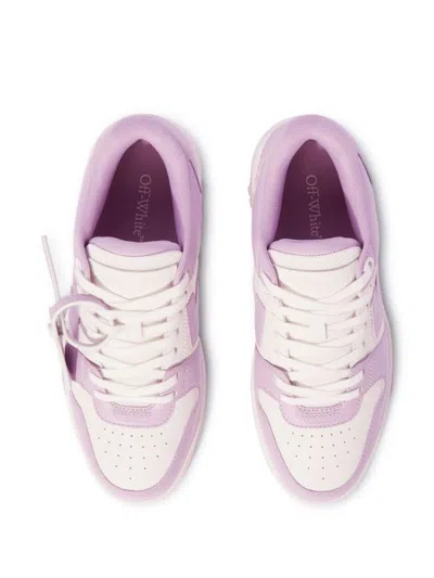 Off-white Out Of Office Sneakers In Purple