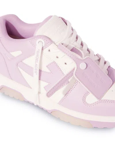 Off-white Out Of Office Sneakers In Purple