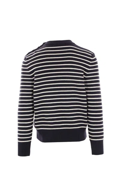 Ami Alexandre Mattiussi Ami Paris Sweaters In Blue