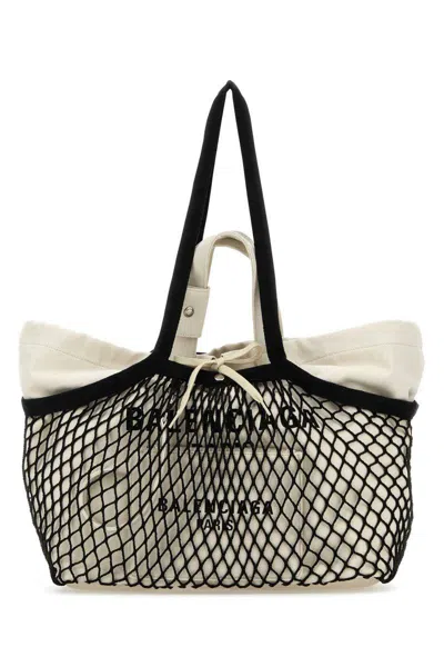 Balenciaga Handbags. In Natural/black