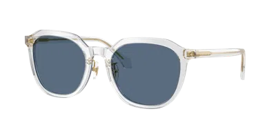 Versace Woman Sunglasses Ve4493d In Dark Blue