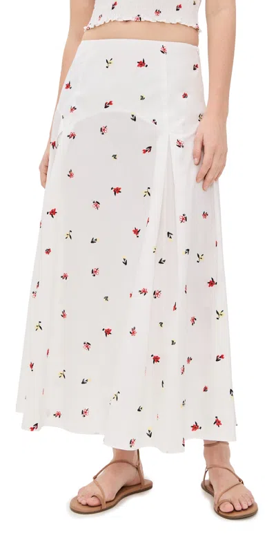 Solid & Striped The Gael Skirt Brule In Brule