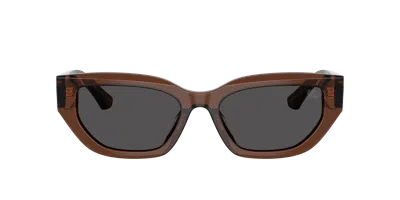 Burberry Woman Sunglasses Be4463d In Dark Grey