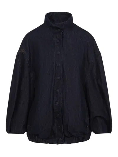 Dries Van Noten Jacket In Blue