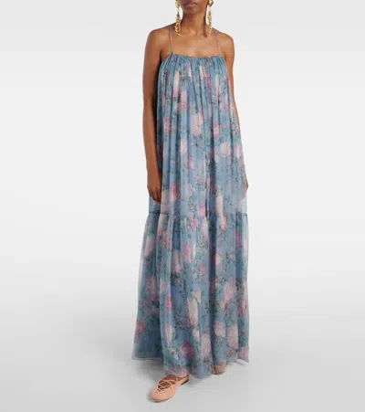 Chloé 10mm Ghillies Leather Flats In Pink