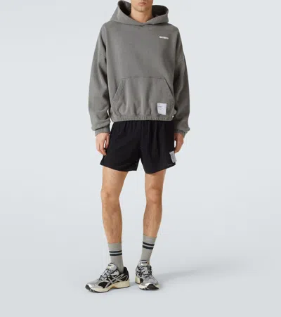 Satisfy Softcell Cotton Hoodie In Gray