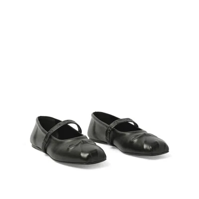 Marni Women's Little Bow Mary Jane Sandals In Black