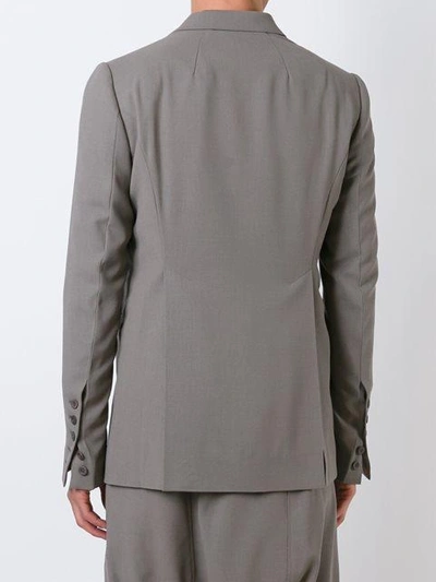 Shop Rick Owens One Button Blazer