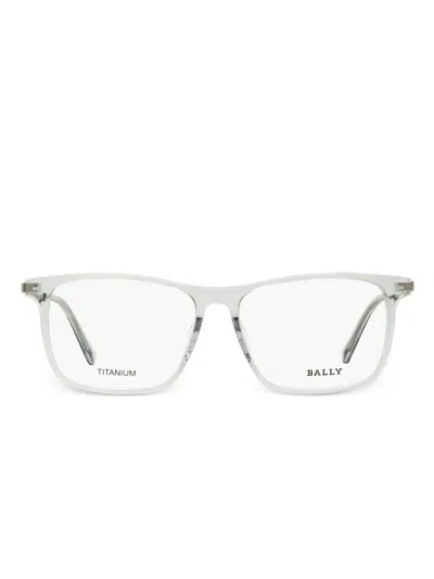 Bally Rectangle-frame Glasses In 灰色
