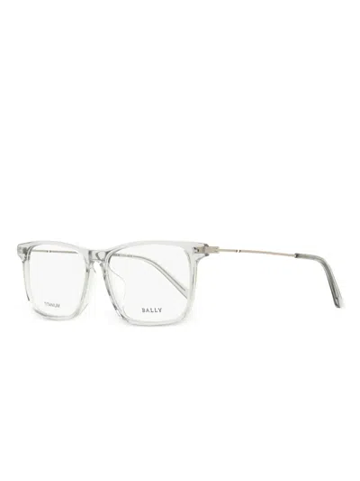 Bally Rectangle-frame Glasses In 灰色