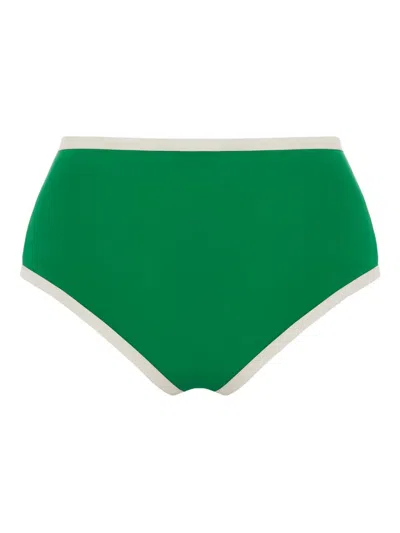 Pilzer Bare Bikini Bottoms In 绿色