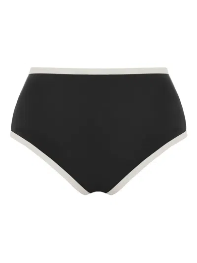 Pilzer Bare Bikini Bottoms In 黑色