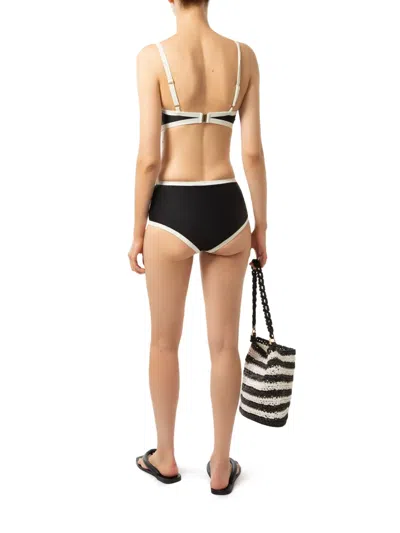 Pilzer Bare Bikini Bottoms In 黑色