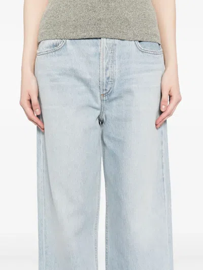 Agolde Ren High Waist Wide Leg Pants In Encounter