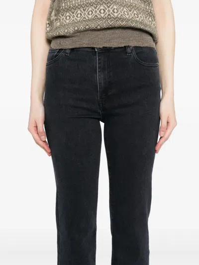 Frame Le Sleek Jeans In 黑色