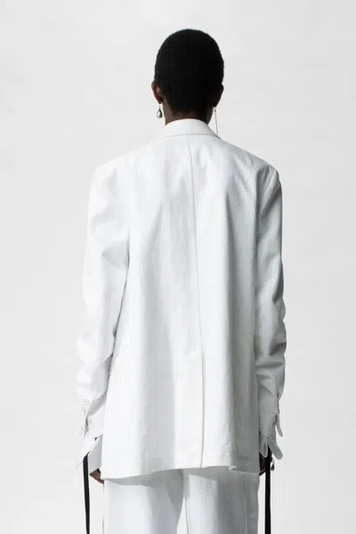 Ann Demeulemeester Oversized Blazer In Multicolor