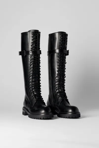 Ann Demeulemeester Alec High Boots In Multi