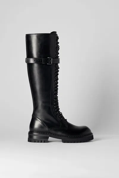 Ann Demeulemeester Alec High Boots In Multi