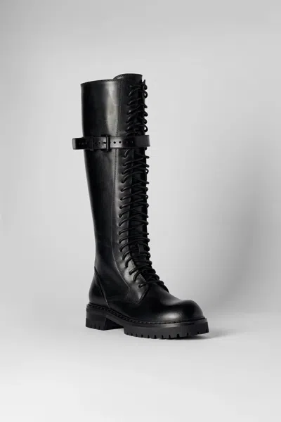 Ann Demeulemeester Alec High Boots In Multi