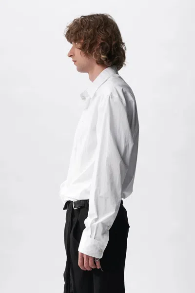 Ann Demeulemeester Mark High Comfort Shirt Popeline In Multicolor