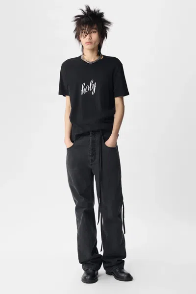 Ann Demeulemeester Baptist Printed Standard Fit T-shirt In Multicolor