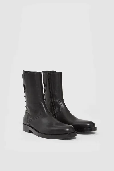 Ann Demeulemeester Heiko Ankle Boots In Multicolor