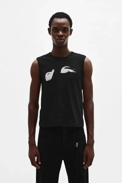 Ann Demeulemeester Smokey Eyes Vest In Multicolor