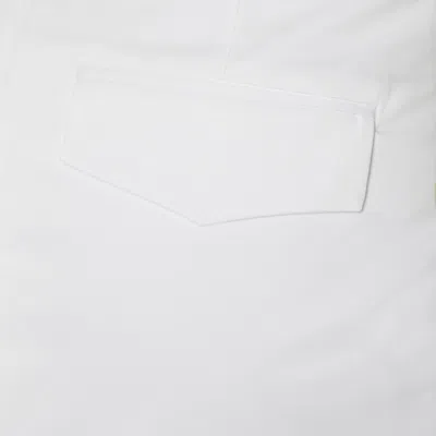 The Latest Thelatest White Cotton Midi Skirt In White