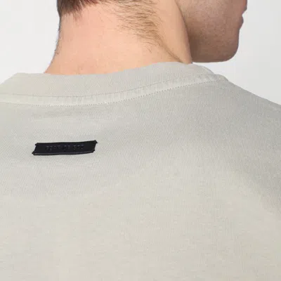 Shop Fear Of God Grey Dove-grey Eternal T-shirt