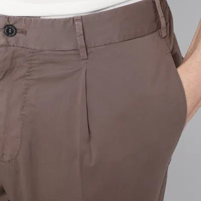 Santaniello Dove Grey Cotton Trousers In Beige