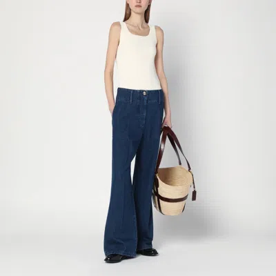 Max Mara Ivory Top In Crêpe Viscose In White