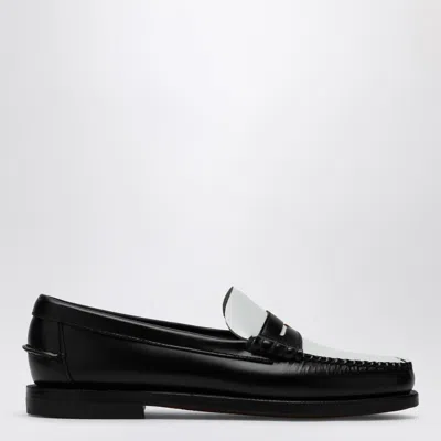 Sebago Classic Dan Loafer Black/white In Black