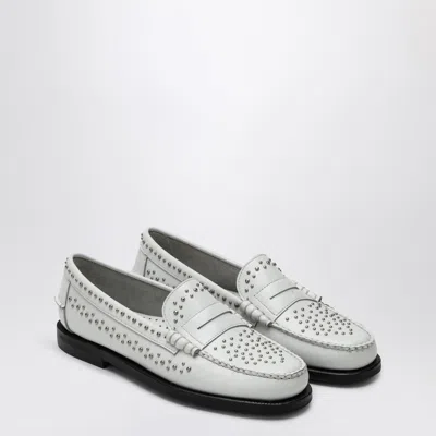Sebago Classic Dan Loafer White With Studs In White
