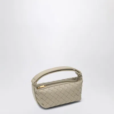 Bottega Veneta Mini Wallace Ecru Bag In Beige