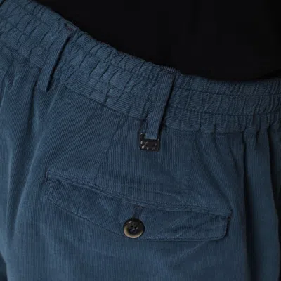 Pt Torino Bermuda Shorts Back Pockets In Blue