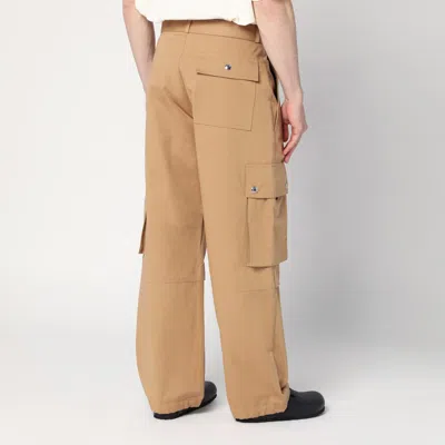 Jacquemus Cargo Pants Adjustable Cuffs In Beige